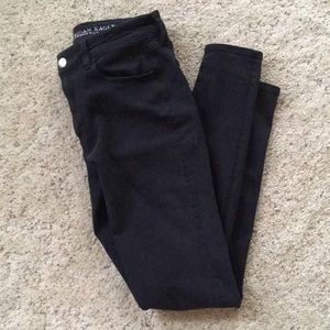 High Rise Black American Eagle Jegging (Long)